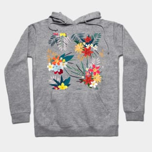 Frangipani lily palm Hoodie